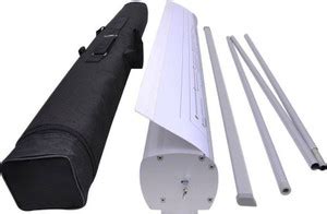 SJS CREATION Roll up standee 3X6 ft Card Display Stand Price in India ...