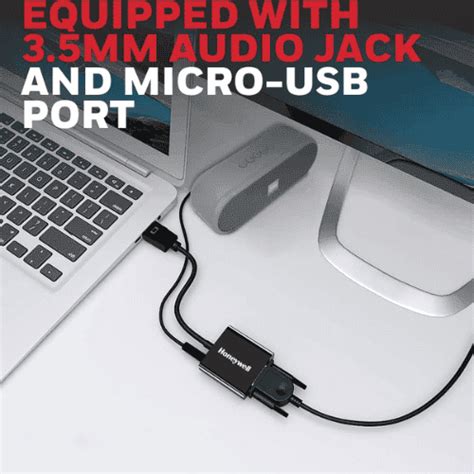 Buy Honeywell 3in1 HDMI to VGA, 3.5mm Audio Jack and Micro USB Port ...