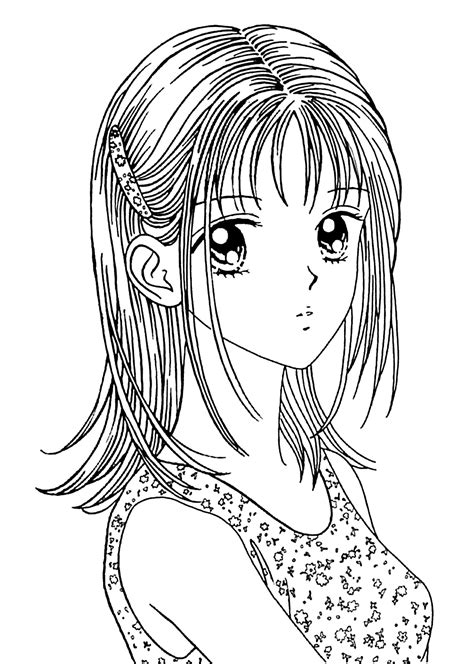 Coloring Pages Anime Printable