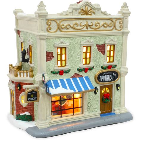 Apothecary Christmas Village Figurine Piece - Walmart.com