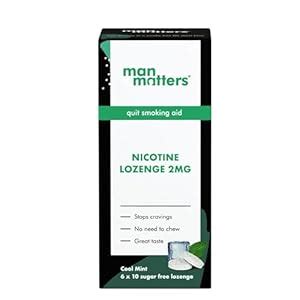 Buy Man Matters Sugar-Free Nicotine Lozenge (2mg) | Helps Quit Smoking ...