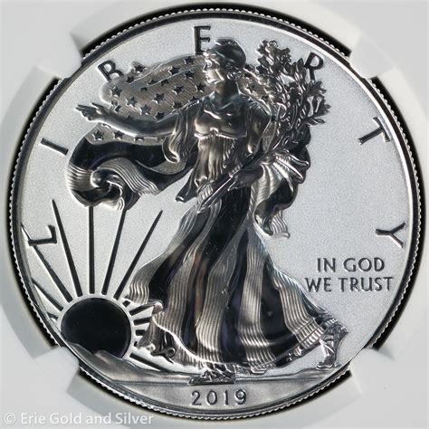 Erie Gold And Silver | 2019-S Enhanced Reverse Proof Silver Eagle with ...