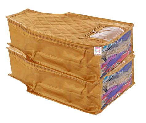 atorakushon® Satin Luggage Organizer For Travel Blouse Cover Clothes ...