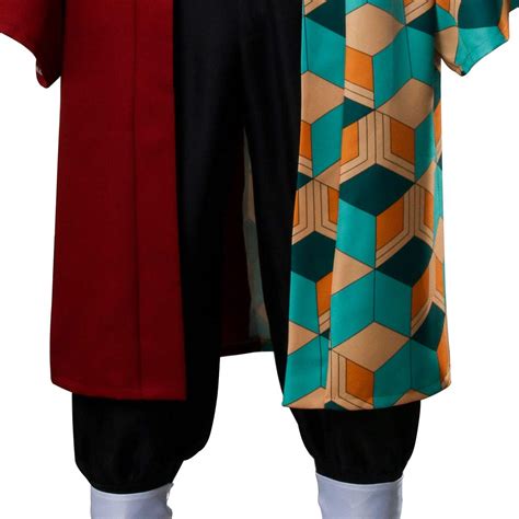 Tomioka Giyuu Cosplay Costume Anime Haori Kimetsu no Yaiba Kimono ...
