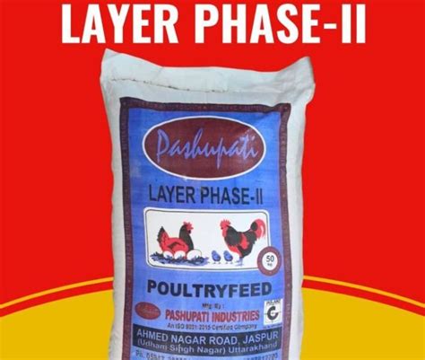 Layer Phase 2 Poultry Feed Manufacturers and Suppliers from Udham Singh ...
