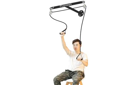 Physio 4 all T Shoulder Pulley Set (Wall Mounting) : Amazon.in: Sports ...