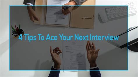 4 Proven Tips to Ace Your Next Job Interview | Interview Success Guide