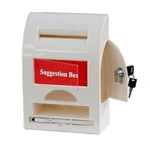RONTENO All in 1 Multipurpose Letter Box/Suggestion Box,1Pc (Suggestion ...
