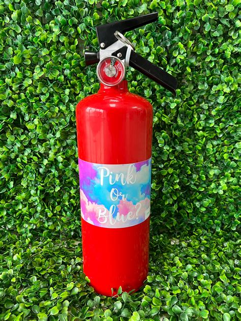 Fire Extinguisher Gender Reveal Extinguisher at Charles Cameron blog