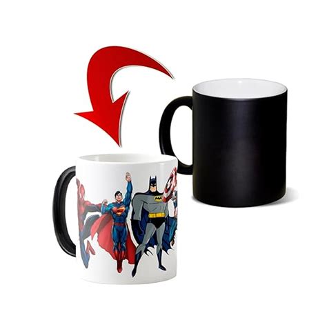 Buy PRETTY UR PARTY Superhero Magic Mug, Spiderman Colour Changing Mug ...