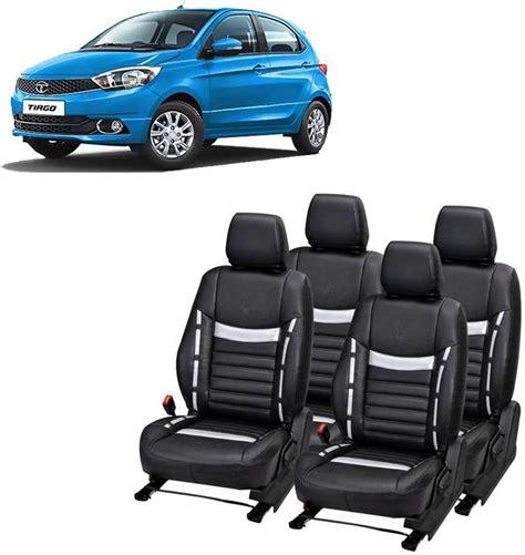 JMDi PU Leather Car Seat Cover For Tata Tiago Price in India - Buy JMDi ...