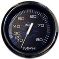 Faria Beede Instruments Chesapeake Black SS 4" Speedometer - 80MPH ...