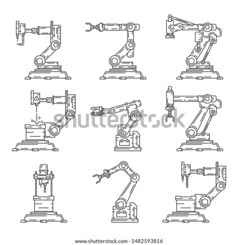Manufacturing Line Flat Vector 的图像结果