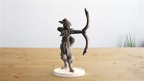 Buy Female Half-orc Ranger - Khuttal - Miniature for D&D, Pathfinder ...