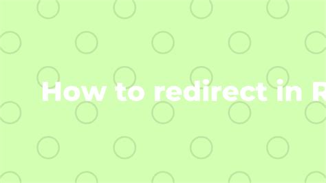 Image result for React Native Redirect Code