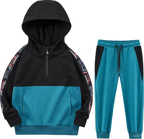 Boys' Activewear Kids Clothes Tracksuit Sets Hoodies Sweatshirt and ...
