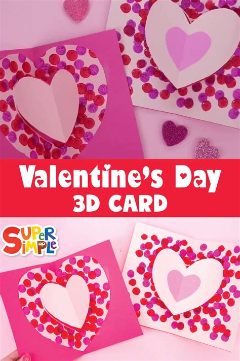 Valentine s day pop up card – Artofit