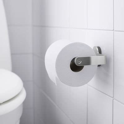 BROGRUND toilet roll holder, stainless steel - IKEA