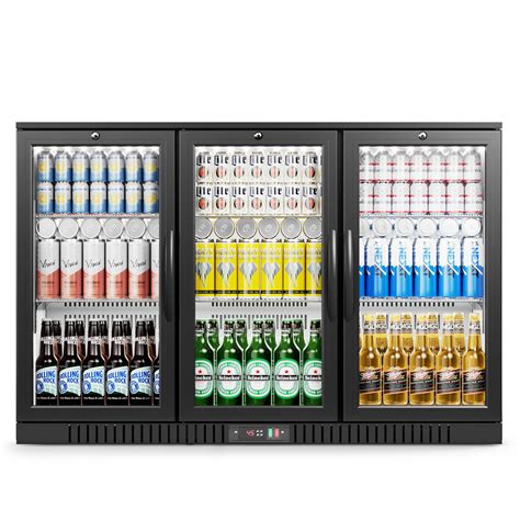 Amazon.com: EUHOMY 11.4Cu.Ft Back Bar Cooler With 3 Glass Doors, 53 ...