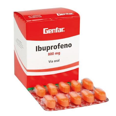 Ibuprofeno Genfar – Distribuidora La Gran Farmacia
