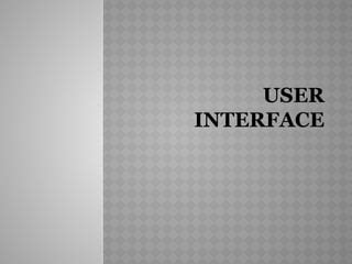 Image result for User Interface Definition Computer Science