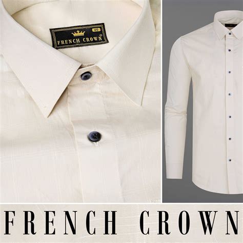 Gainsboro Brown Formal/Casual Checks-Plaid Premium Cotton Shirt For Men ...