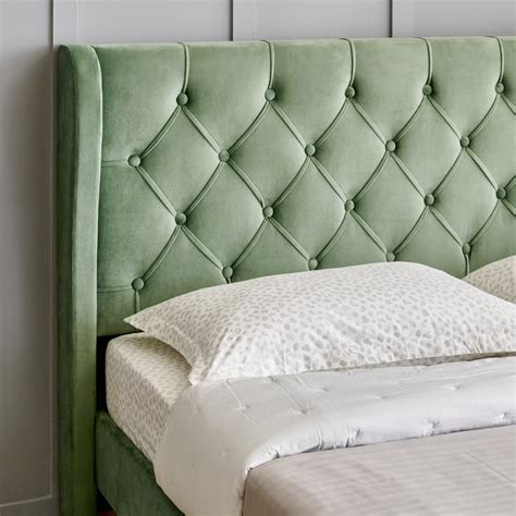 Buy Helios Bravo Roxy Queen Bed - Green from Helios by Home Centre at ...
