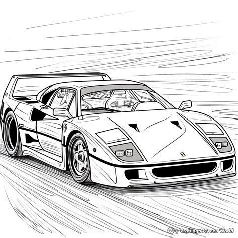 Coloring A Ferrari