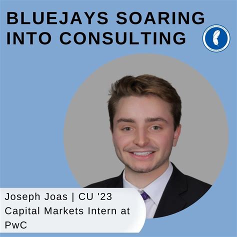 Today's Bluejay flying into consulting is Joseph Joas. | The J. Consulting Club