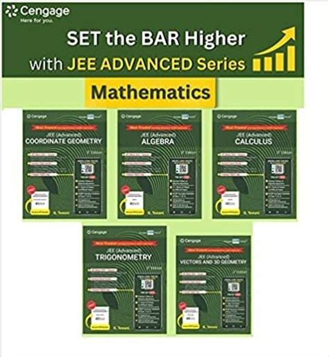 CENGAGE COMBO BOOKS Cengage Jee Advanced Maths Combo Sets Of 5 Books ...