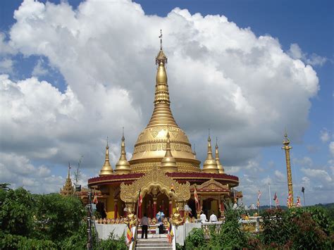 Buddha Dhatu Jadi, also known as the Bandarban Golden Temple, is located close to Balaghata town ...