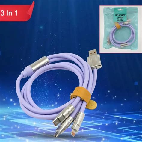 Multi USB Charging Cable 3-in-1 – Fast Charging Cable for USB-C, Micro ...