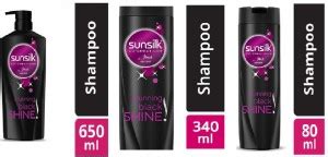 SUNSILK CO CREATION STUNNING BLACK SHAMPOO 650+340+80 ML - Price in ...
