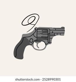 Image result for Revolver Side View