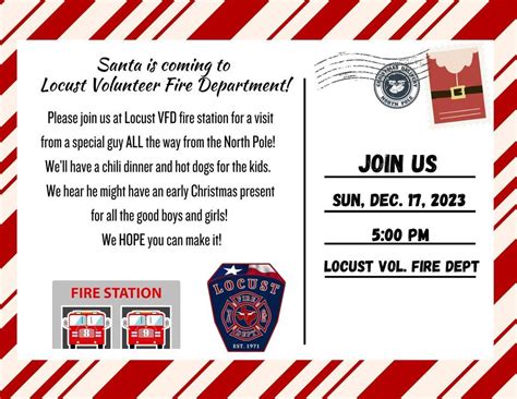 Santa is coming to Locust VFD!, Locust CVFD, Pottsboro, 17 December ...