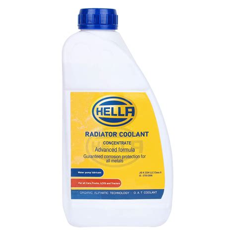 Hella 329394001 Coolant 1:3 Concentrate (1 Litre, Green) : Amazon.in ...