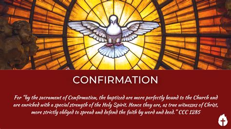 Sacrament Of Confirmation Symbols