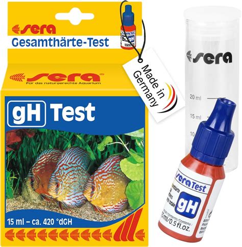 sera gH-Test 15 ml, 0.5 fl.oz. Aquarium Test Kits : Amazon.in: Pet Supplies