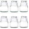 Buy DINEMART 100ML Glass Spice Jar Container, Glass Jars for Kitchen ...