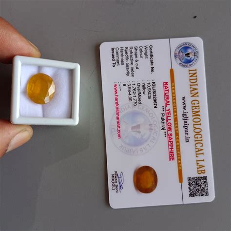 Yellow Pukhraj Stone | Yellow Sapphire Stone Price | Yellow Sapphire ...