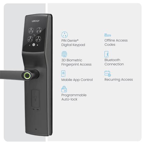 Lockly Secure Lux Mortise Fingerprint Smart Lock | Lockly Australia