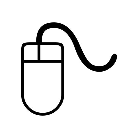 Computer Mouse Simple Vector 的图像结果
