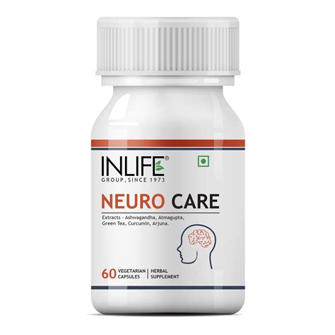 INLIFE Neuro Nerve Care Health Supplement - Ashwagandha, Green Tea ...