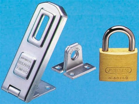 XR0100S ABUS | ABUS Key Weatherproof Brass Padlock, 5mm Shackle, 40mm ...