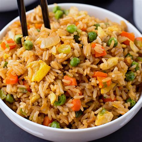 China Food Rice Vegetable Fried Rice