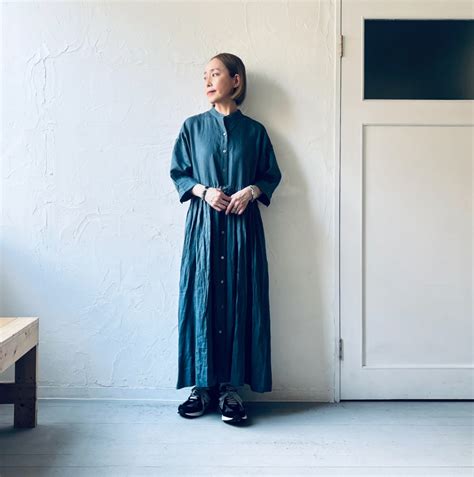 new ️item586:オリジナルリネンワイドギャザーワンピース | Stjarna . ilma