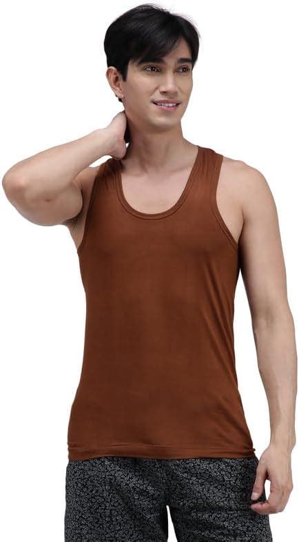 Amul Comfy Men's Innerwear Regular Fit Sleevless 100% Cotton Vest ...