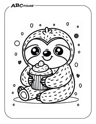 Printable Sloth Coloring Pages [2025]