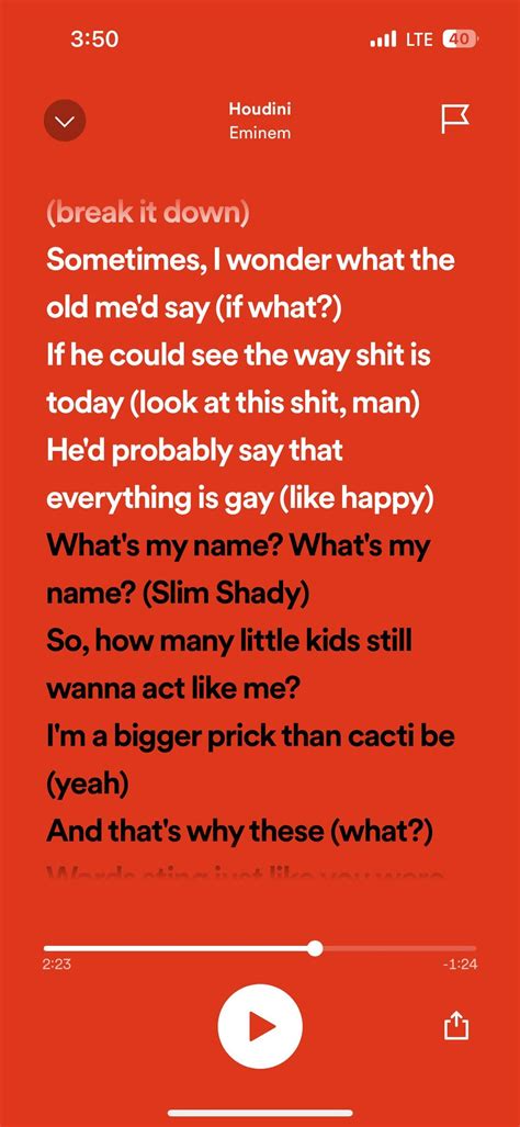 Interpretation of Eminem’s “gay” lyric : r/Eminem
