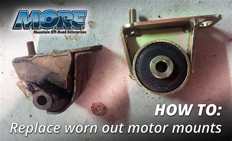How to replace motor mounts online